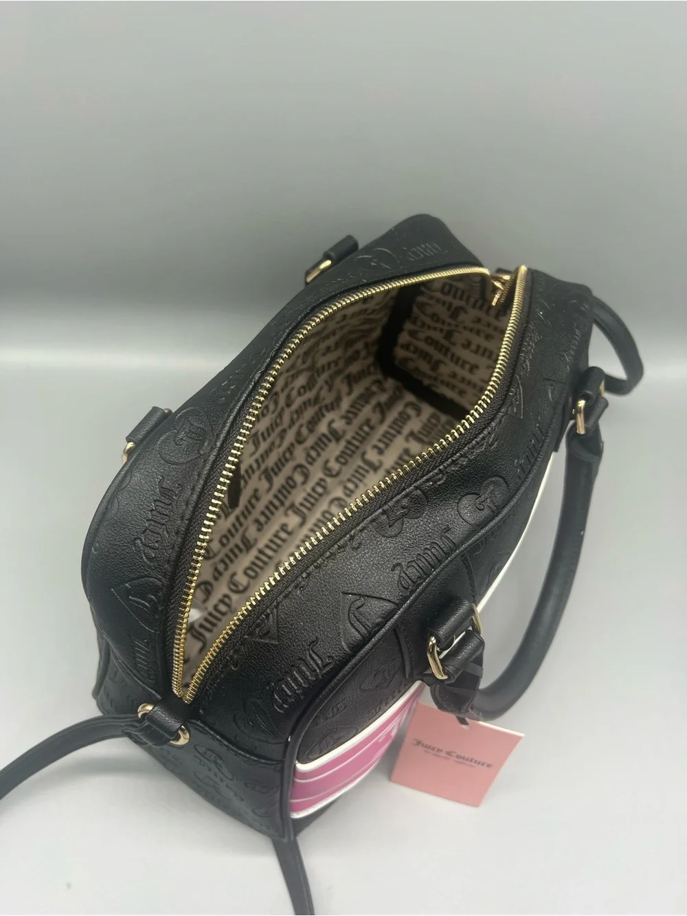 Juicy couture fashionista bowler bag purse